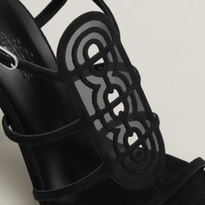Black - Nymphe - Hermès women's shoes & leather footwear | Hermès USA